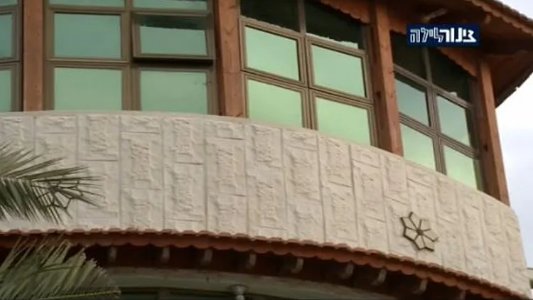 ויוילה בעזה, צילום מסך מתוך כתבה של Channel 4 הבריטי שחלק ממנה שודר בצינור לילה