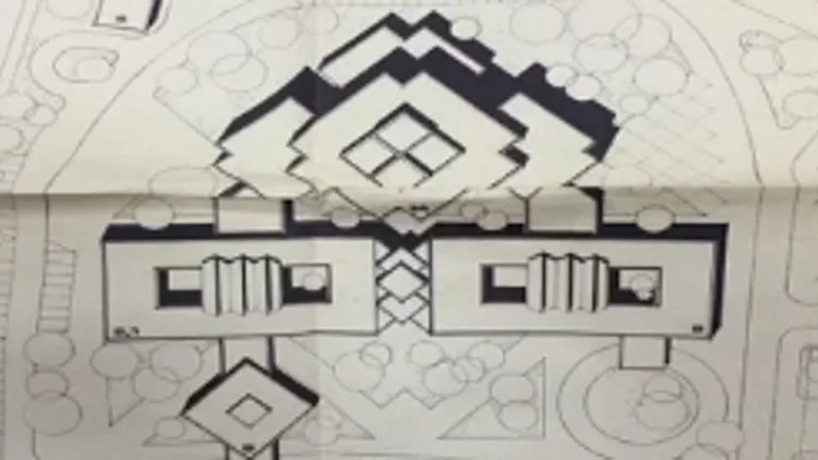 שרטוט של ביה"ח שיפא