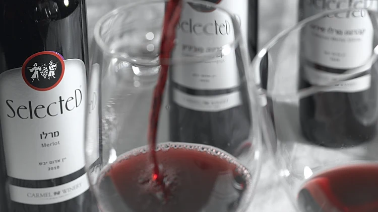 יין של יקבי כרמל לשולחן החג