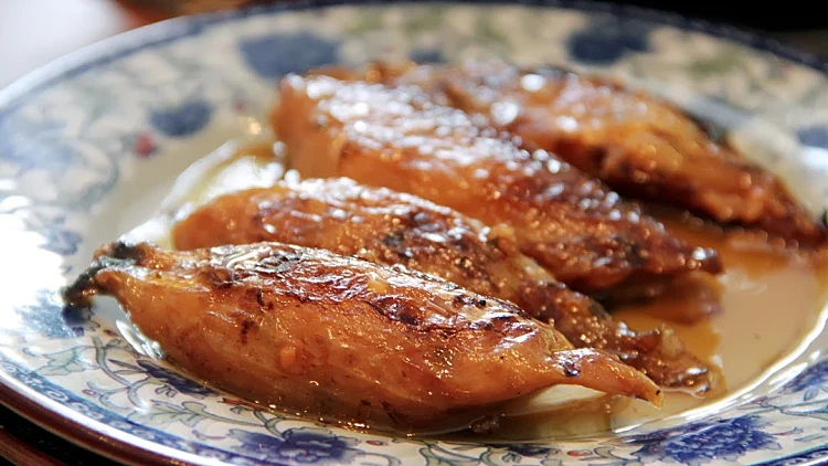 בצלים ממולאים באורז וסילאן