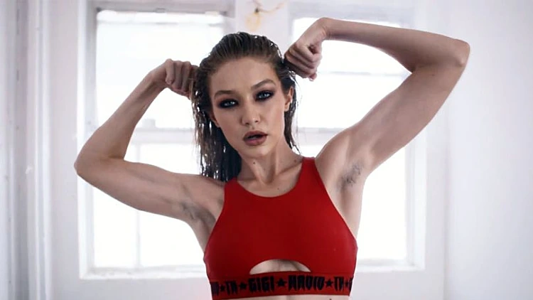 ג'יג'י חדיד הפסיקה לגלח