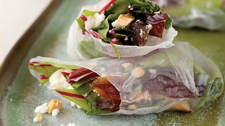 ספרינג רול תמרים ורוקפור