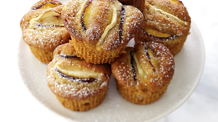 מאפינס דבש ותפוחים