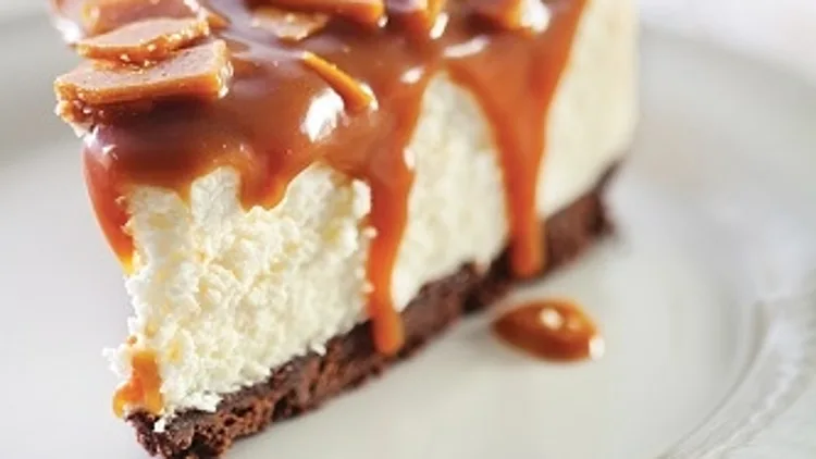 עוגת גבינה טופי קרמל