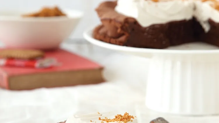 עוגת שוקולד ולוטוס