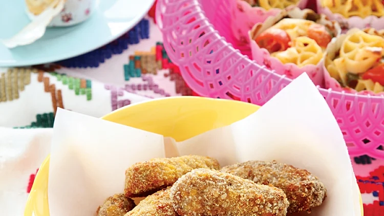 נאגטס עוף ותירס