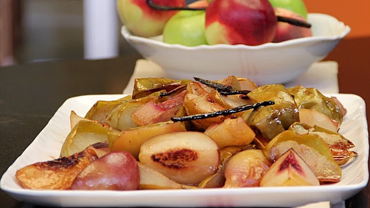 מגש פירות צלויים