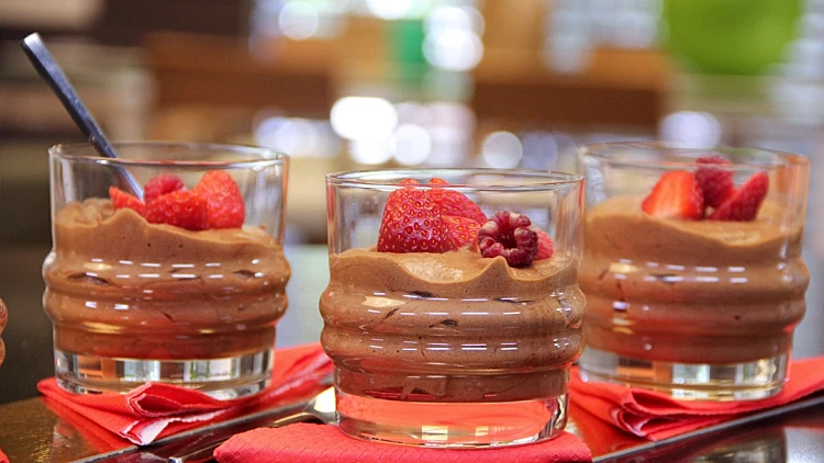 מוס שוקולד וקפה