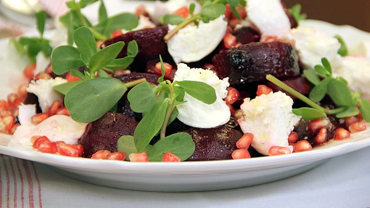 סלט סלק ומוצרלה