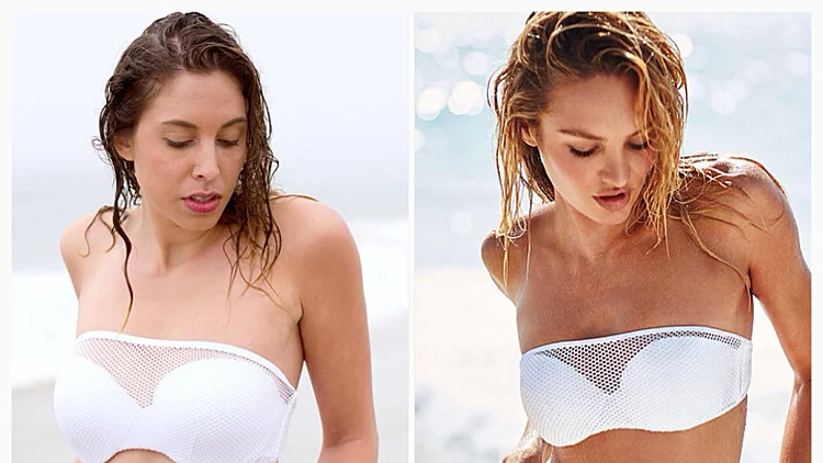 בגדי הים של ויקטוריה על 'נשים אמיתיות'