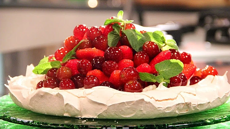 מרנג פירות יער