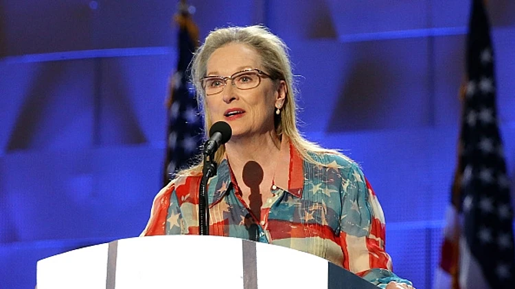 מריל סטריפ בועידת המפלגה הדמוקרטית - יולי 2016