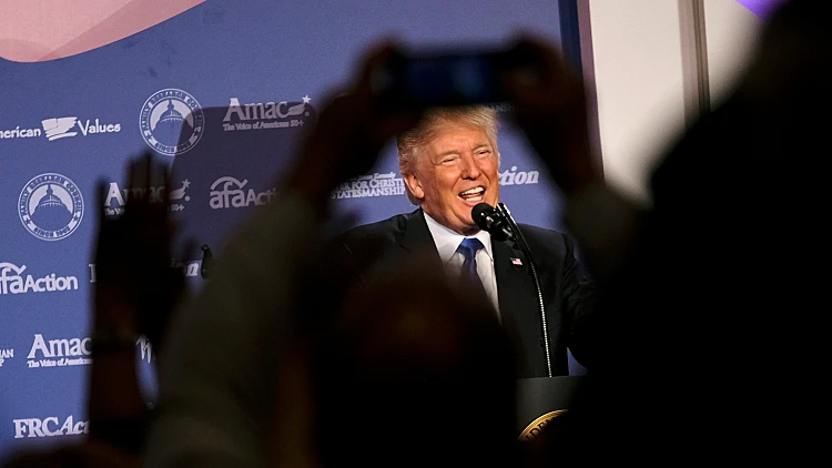 נשיא ארה"ב דונלד טראמפ