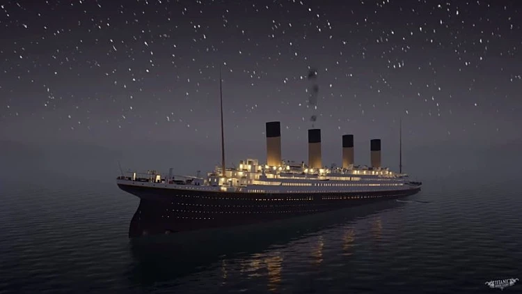 טיטניק שוקעת שוב