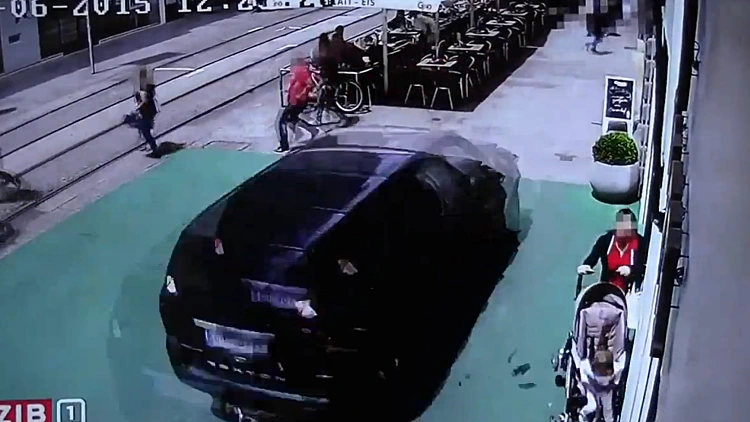 רגעי ארוע הדריסה באוסטריה