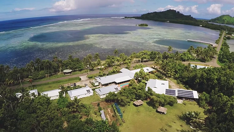 האי קוסראי במיקרונזיה, שעומד להגרלה