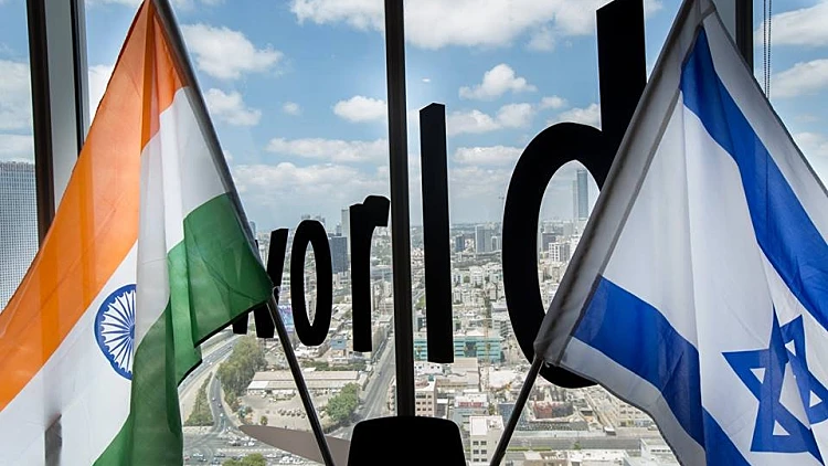 דגלי ישראל והודו
