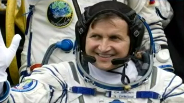 מיליונר טס לחופשה בחלל