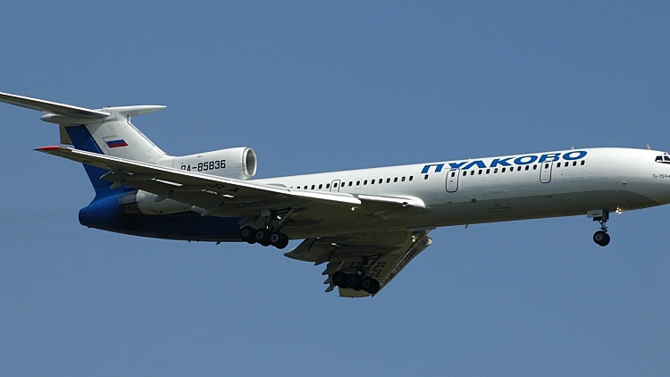 מטוס רוסי מסוג TU-154