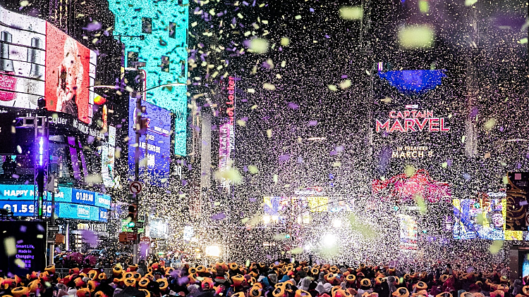 חגיגת השנה החדשה בניו יורק