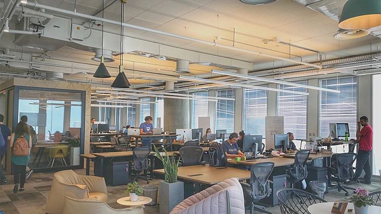 משרד הפיתוח של דרופבוקס בישראל(צלם: יוסי לוי)