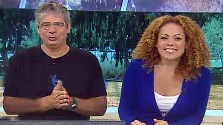 אורלי וילנאי וגיא מרוז מתוך תוכנית הבוקר