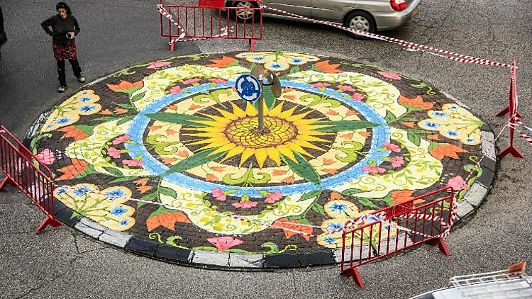 פעילות לקראת פסטיבל פלייסמייקינג (צילום איילת קראוס)