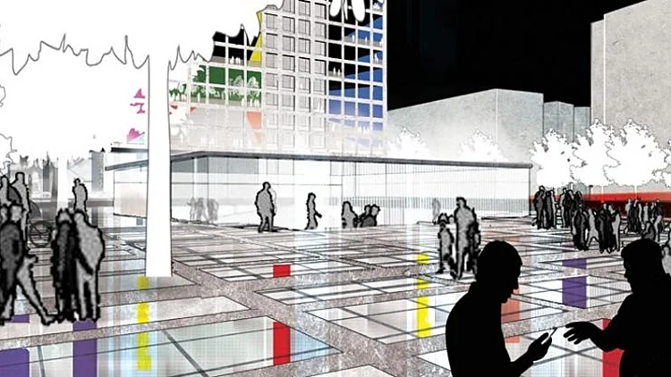 שינוי היחסים בככר רבין