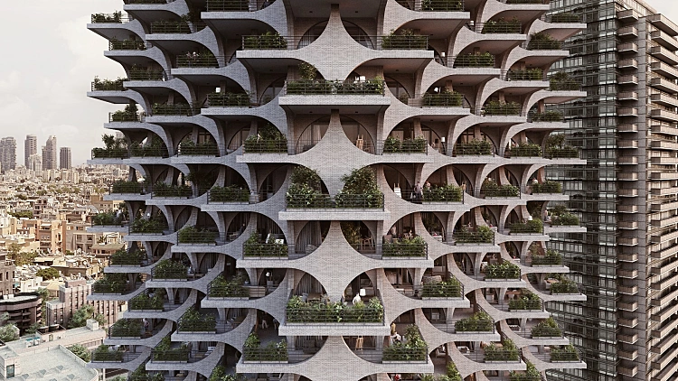 מבנה הקשתות בתל אביב