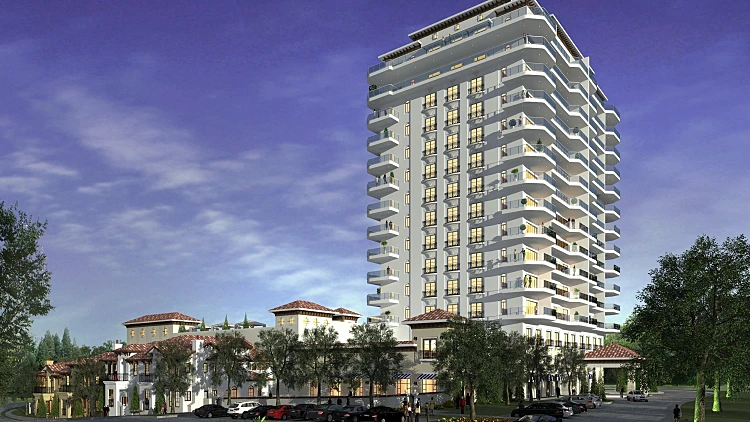 בניין דירות ב-Grapevine Lake טקסס