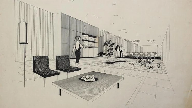 דה-שליט, גלס ומאיר, פנטהאוס צ'ארלס קלור, רחובות, 1964 ,אוסף גולדרייך דה שליט