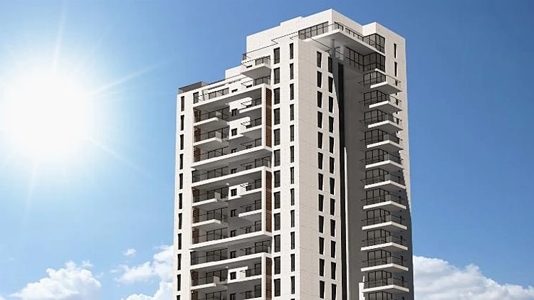 הדמיית פרויקט של אשדר בנתניה