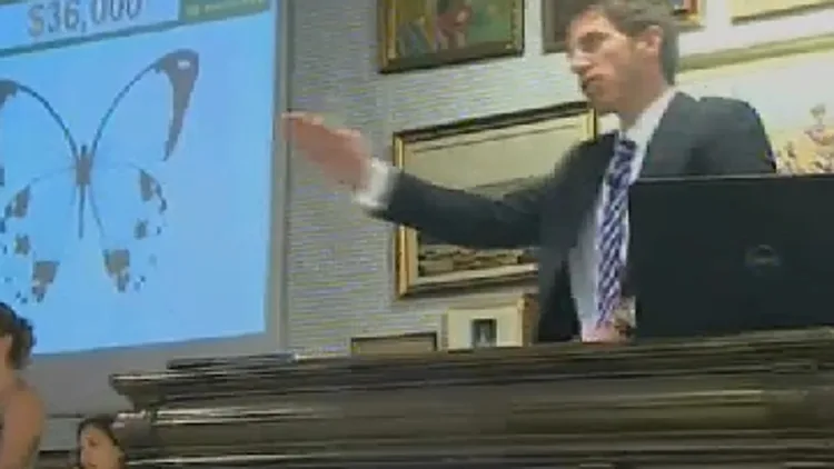 מכירה פומבית של יצירות אמנות שהיו שייכות לאי.די.בי