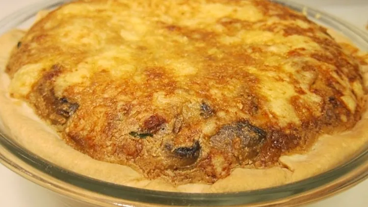 מתכון לפשטידת פטריות עשירה