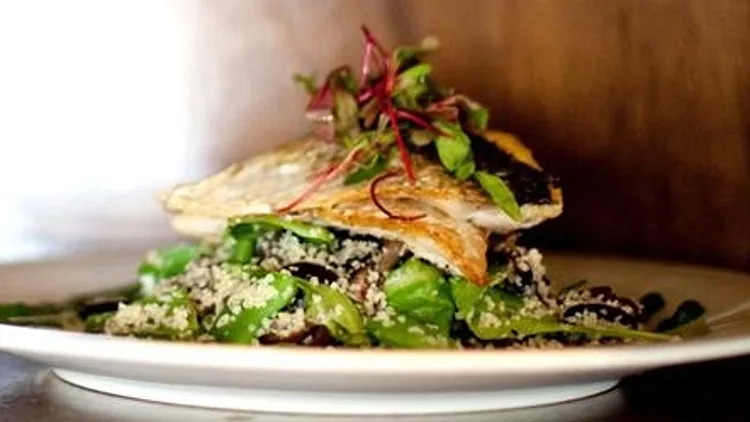 בורי עם ירקות מוקפצים - סמסונג אינדוקציה