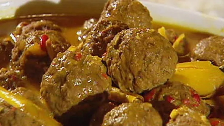 כדורי בשר בחלב קוקוס - סמסונג אינדוקציה