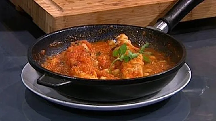 פילה לוקוס ברוטב עגבניות - סמסונג אינדוקציה