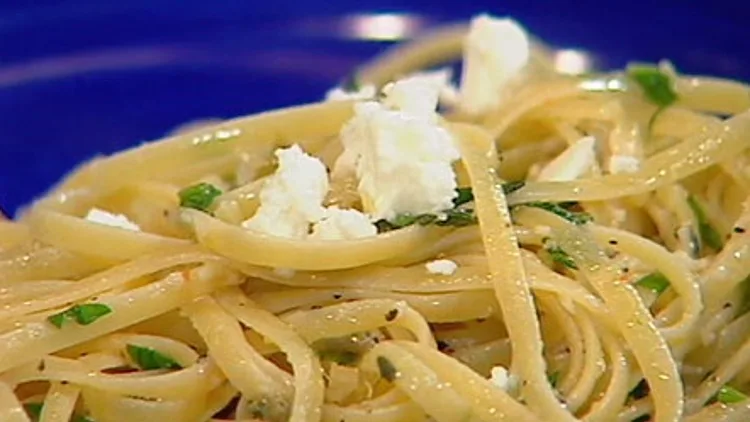 פסטה לימון ורוקט - כיריים אינדוקציה של סמסונג