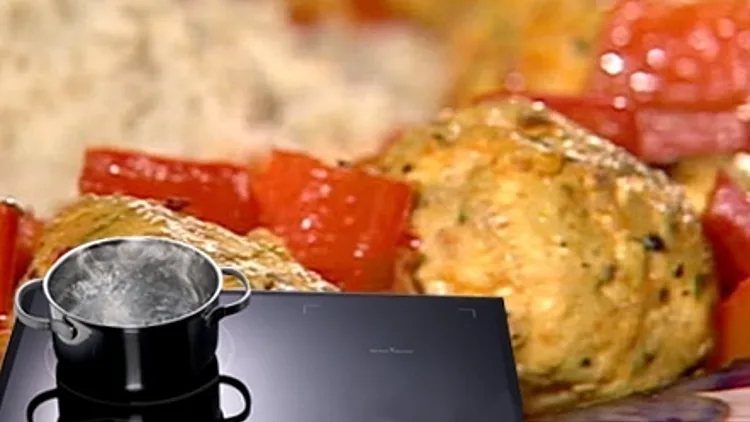 קציצות דג ברוטב פלפל חריף - לכיריים אינדוקציה של סמסונג