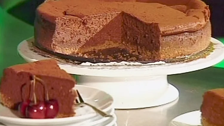 עוגת גבינה ושוקולד