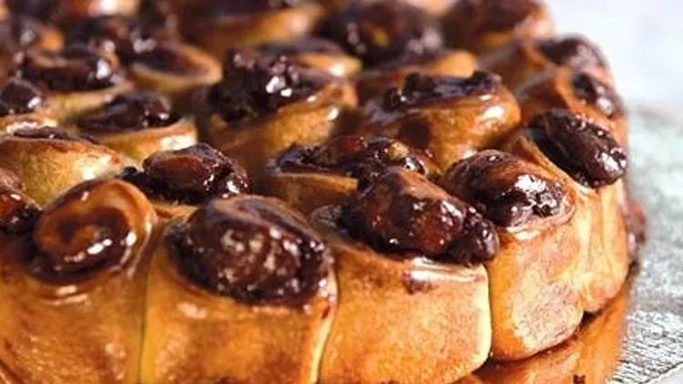 בריוש שושנים ושוקולד