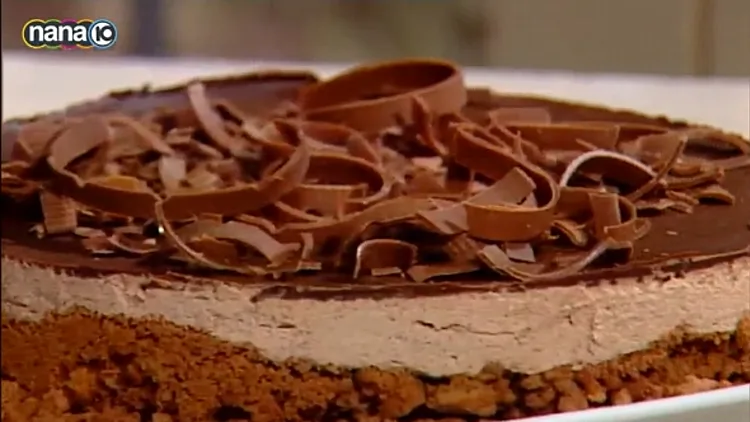 עוגת מוס שוקולד וגבינה