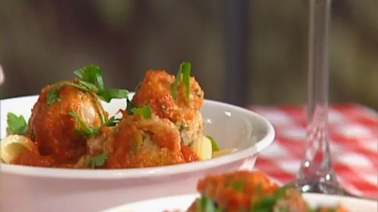 פסטה עם כדורי טונה