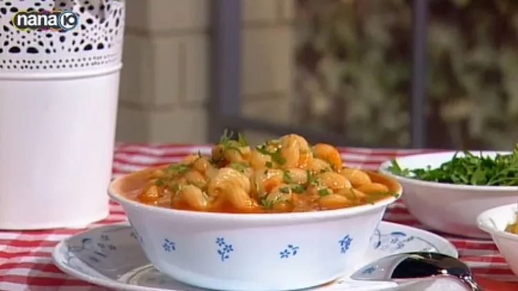 מרק חומוס ועגבניות