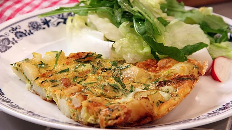 טורטייה ספרדית של ביצים ותפוחי אדמה