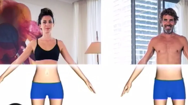 אפליקציה שמאפשרת לעקוב אחרי הגוף שלכם בתלת מימד