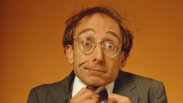 איש עסקים לחוץ או מפוחד