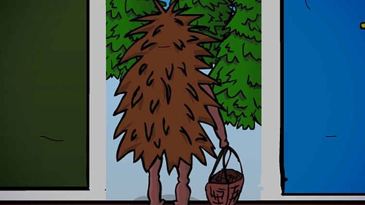 קיפוד מצוייר