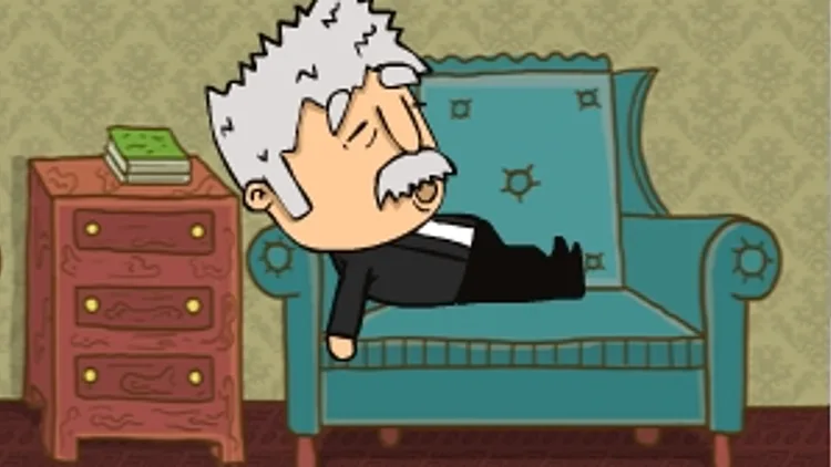 איש מצוייר ישן