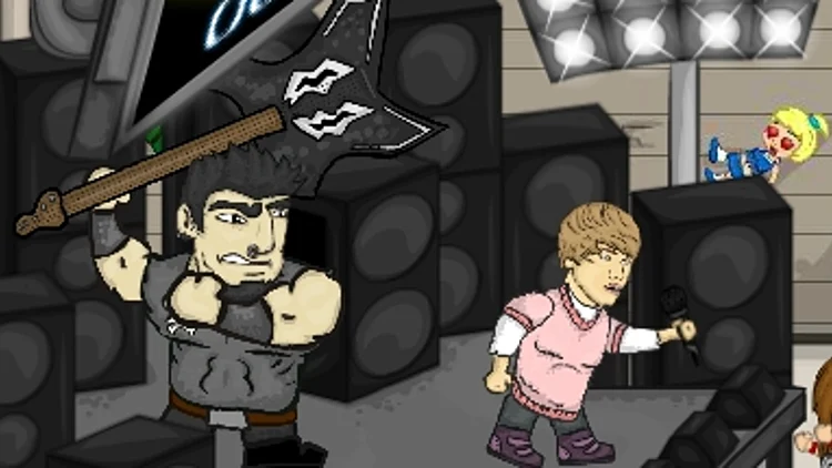 ג'סטין ביבר מצוייר